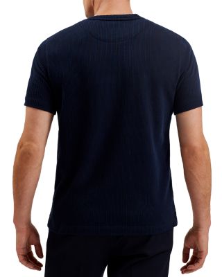 Heynes Regular Fit Textured Tee