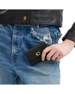 Essential Mini Card Holder Leather Wallet