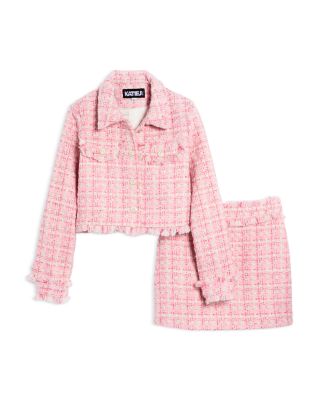 KatieJnyc - Girls' Tween Charlize Boucle Jacket & Charlotte Skirt Set - Big Kid