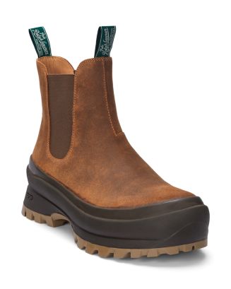 NEW Polo Country Ralph Lauren AR Lug Rustic Leather Chelsea Boots Mens Size 12 Amazon.com | POLO RALPH LAUREN Men main image 3