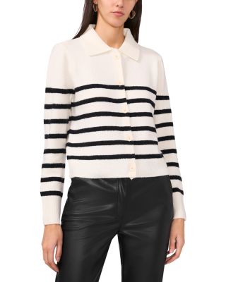 VINCE CAMUTO - Striped Cardigan