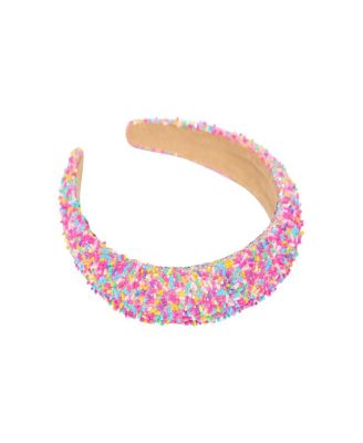 Malibu Sugar - Girls' Confetti Puff Headband