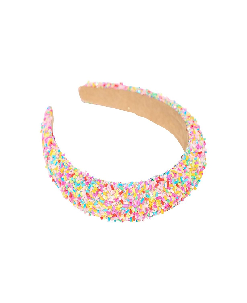 Malibu Sugar Girls' Confetti Puff Headband