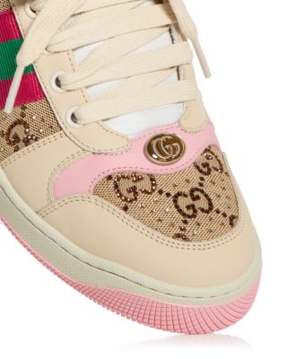Women's GG Embellished Low Top Sneakers