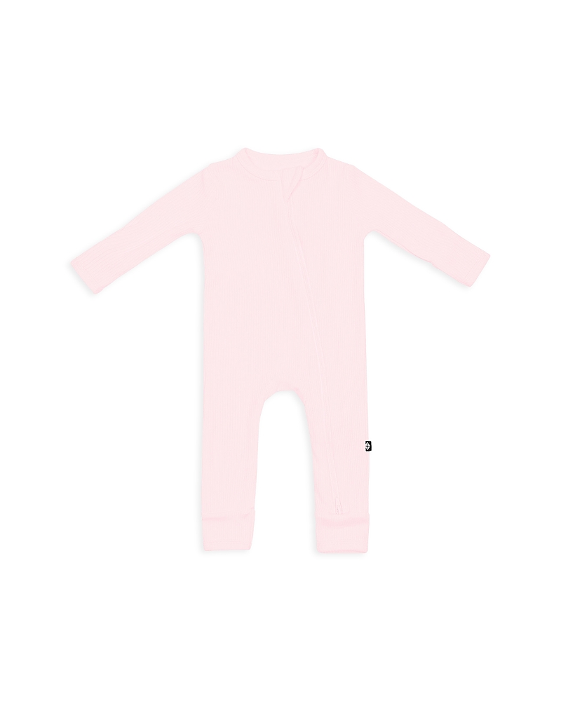 KYTE BABY UNISEX ZIP UP RIBBED COVERALL - BABY