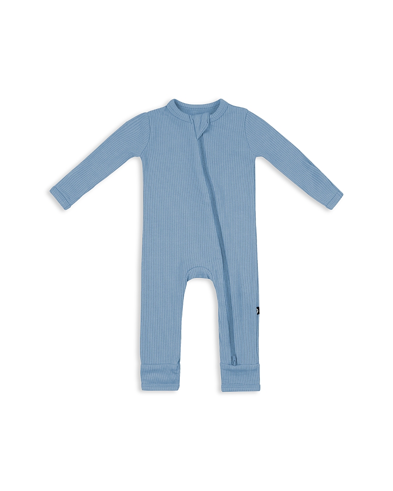 Kyte Baby Unisex Zip Up Ribbed Coverall - Baby