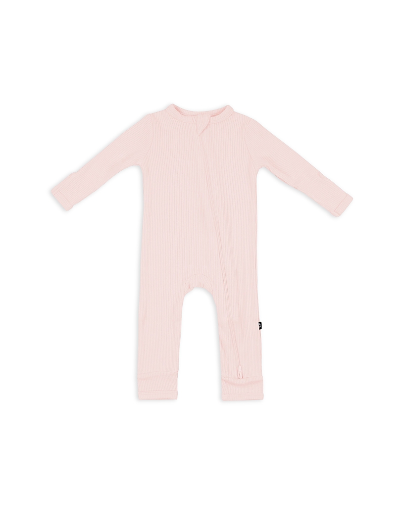 Kyte Baby Unisex Zip Up Ribbed Coverall - Baby