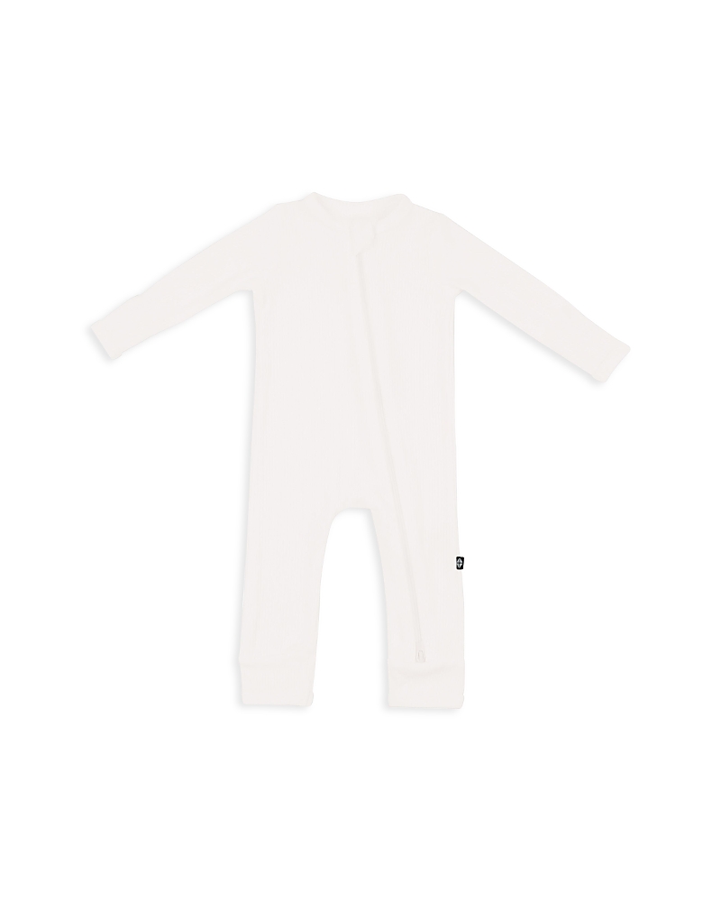 Kyte Baby Unisex Zip Up Ribbed Coverall - Baby