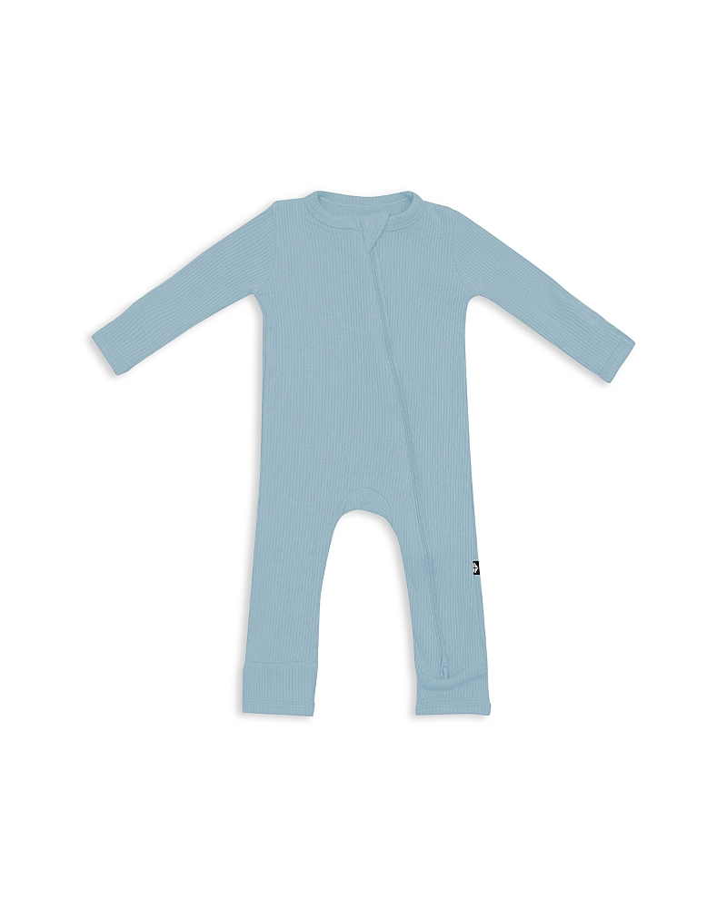 Kyte Baby Unisex Zip Up Ribbed Coverall - Baby
