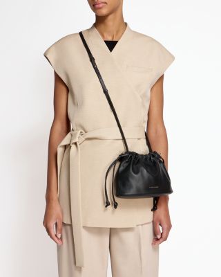 Charlotte Drawstring Soft Nappa Crossbody