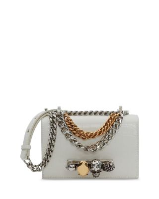 McQueen - Mini Jeweled Satchel