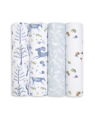 Muslin Swaddles, 4 Pack