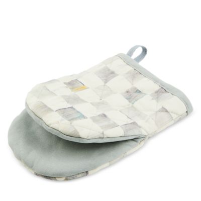 MacKenzie-Childs - Sterling Check Mini Oven Mitt