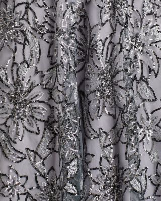 Sleeveless Boat Neck Ball Gown