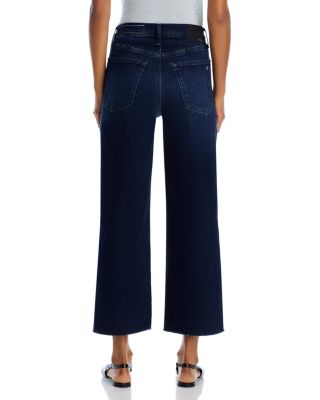 Epic Andi High Rise Cropped Wide Leg Jeans in Ashland