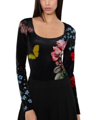 Alice and Olivia - Delaina Printed Top