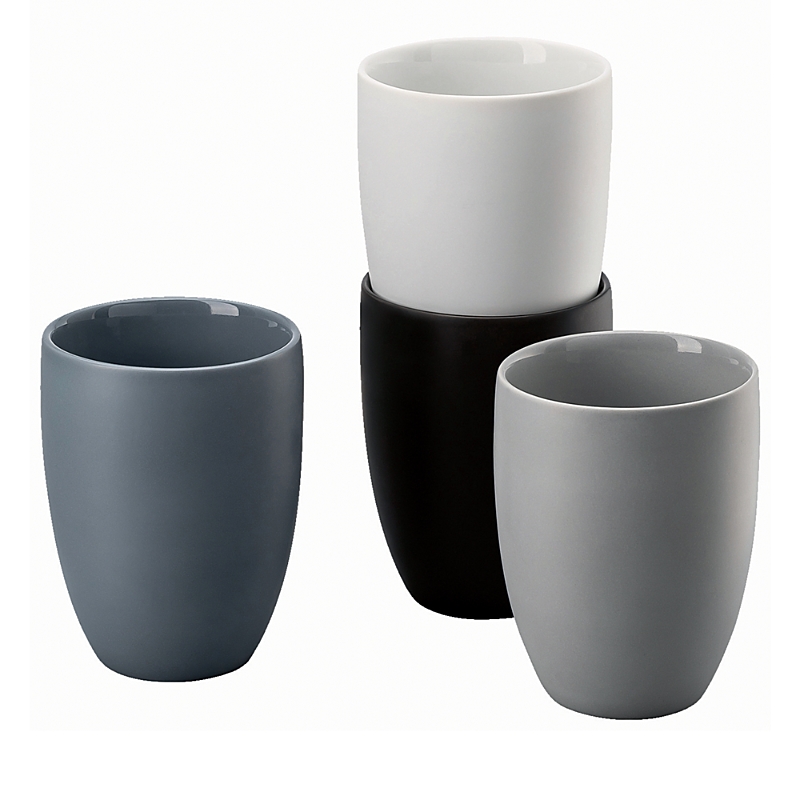 Rosenthal Double Wall 4 Piece Mug Set In Asst