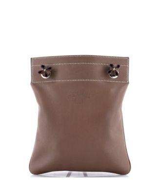 Pre-Owned Hermes Aline Bag Milo Lambskin and Swift