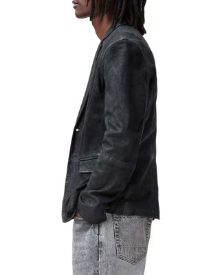 Monet Waxed Suede Regular Fit Blazer