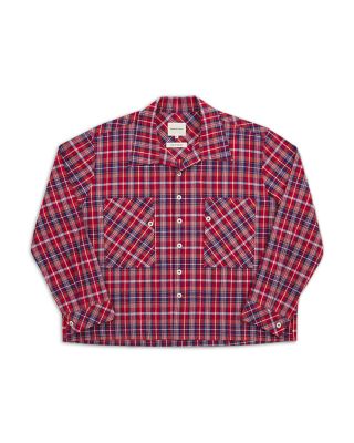 Nicholas Daley - Printed Long Sleeve Button Front Shirt