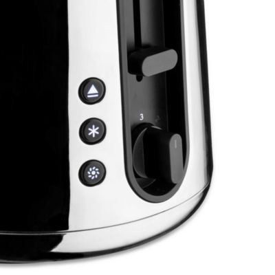 TORU Stainless Steel 2 Slice Toaster