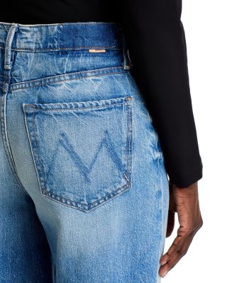 The Whole Fray Denim Culotte Shorts in Wipeout