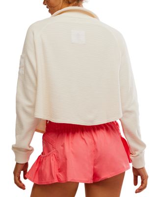 Henley Style Oversized Long Sleeve Tee