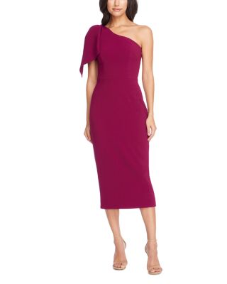 Tiffany One Shoulder Midi Dress