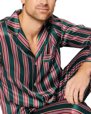 Lancaster Silk Stripe Pajama Set