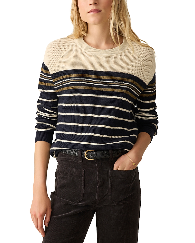 Faherty Throwback Waffle Sweater