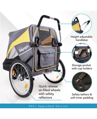  Hercules Large Pet Stroller for One Large or Multiple Medium Dogs