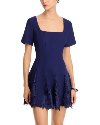 MILLY - Joy Lace Godet Dress