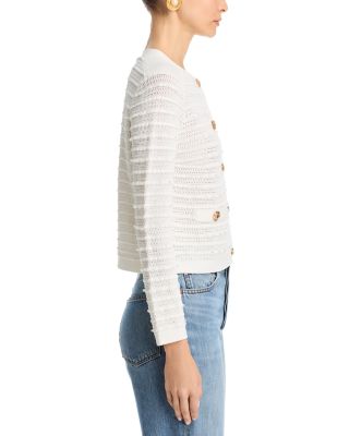 Beaded Textured Cardigan Jacket