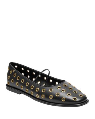COACH - Women's Emilia Grommet Detail Mary Jane Shoes