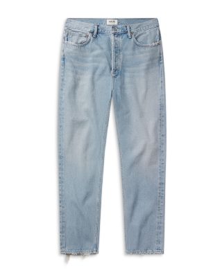90s Relaxed Fit Mid Rise Jeans in Force Blue