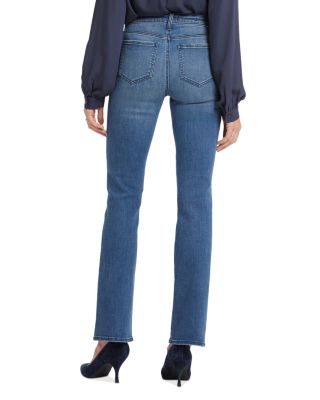 Barbara High Rise Bootcut Jeans in Cascade Wave