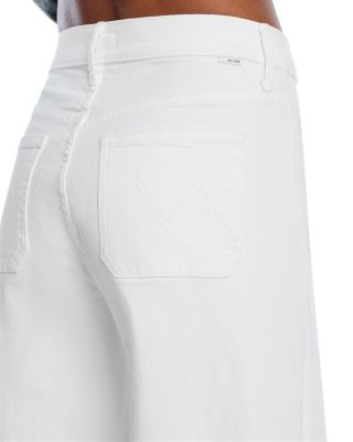 High Rise Patch Pocket Wide Leg Jeans in Fairest of Them All