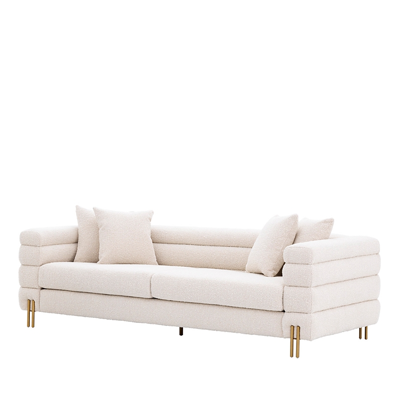 Eichholtz York Sofa In Boucle Cream