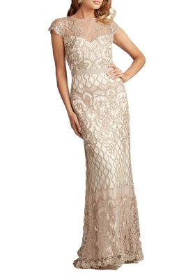 Tadashi Shoji - Miranda Sequin Embroidered Gown