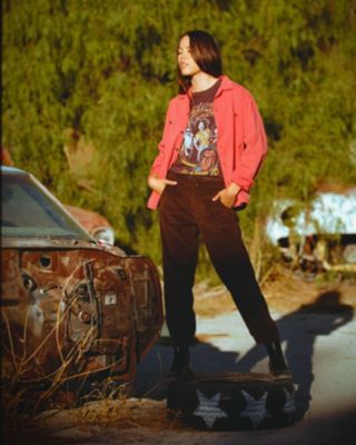  Unisex The Rolling Stones  Europe 76 Vintage Tee