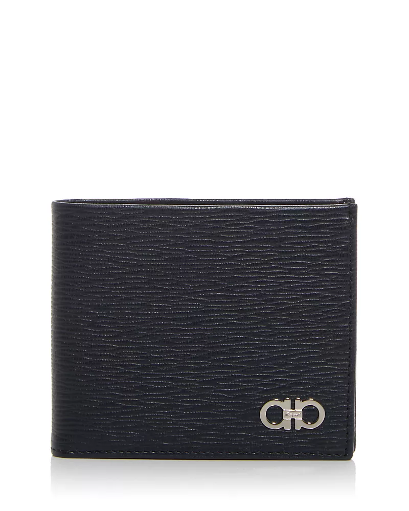 Ferragamo Men's Revival Leather Bifold Wallet