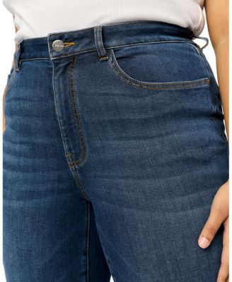 ASE Plus Stretch High Rise Straight Jean in Vroom