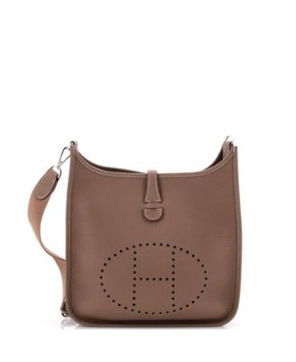 Pre-Owned Hermes Pm Evelyne Bag Gen Iii Clemence