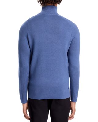 Tech Long Sleeve Quarter Zip Polo Sweater