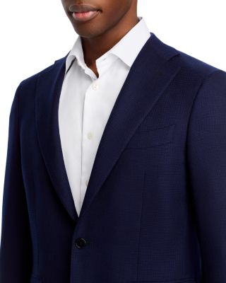 Capri Textured Solid Slim Fit Sport Coat