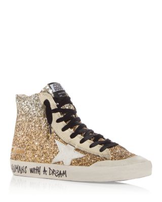 Golden Goose - Unisex Francy Penstar Embellished High Top Sneakers