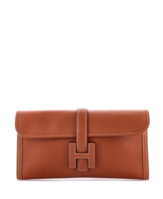 Pre-Owned Hermes 29 Jige Elan Clutch Swift