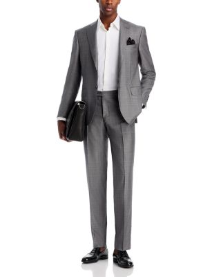 Siena Sharkskin Tonal Windowpane Classic Fit Suit