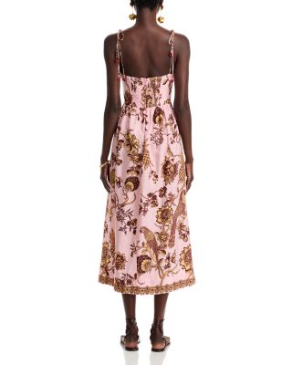 Tropical Landing Midi Dress