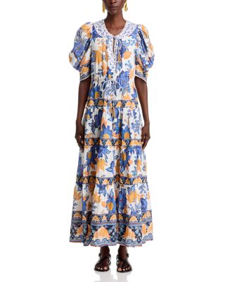 Summer Flowers Maxi Dress